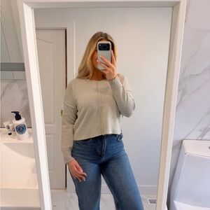 Garage Light Gray Sweater Cardigan